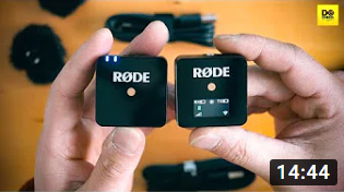 YouTuberにピッタリのワイヤレスマイク